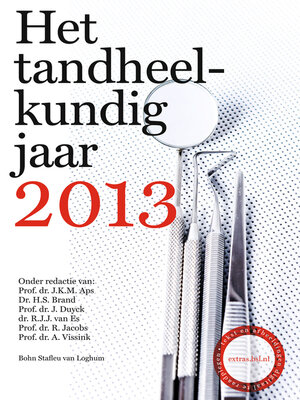 cover image of Het Tandheelkundig Jaar 2013